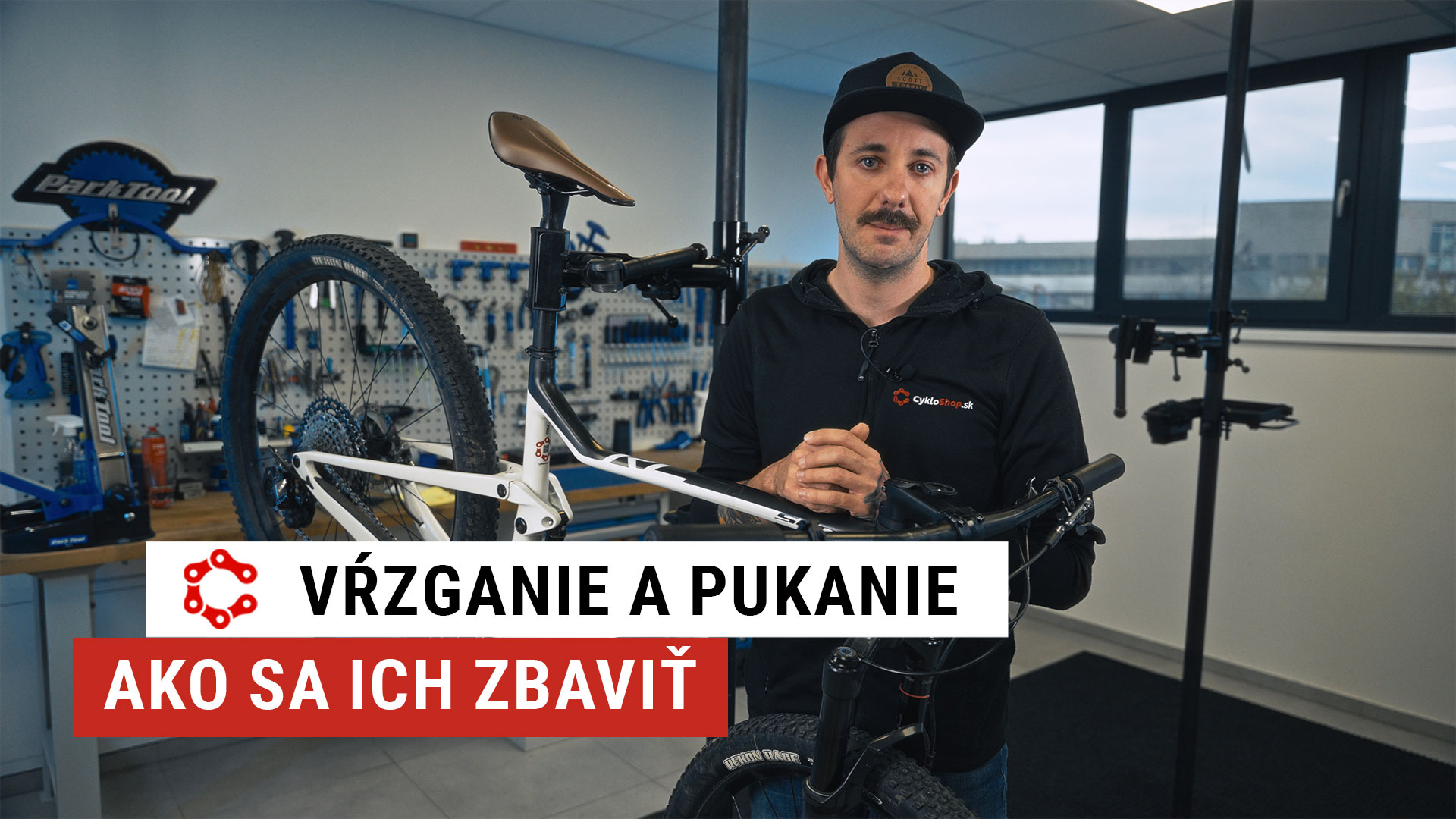 Vŕzganie alebo pukanie na bicykli? 5 tipov ako problém odstrániť