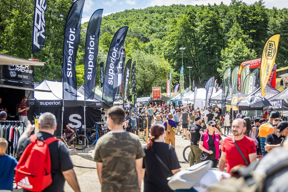 Testovanie bicyklov SCOTT a CTM na TIPOS Bikefeste Kálnica