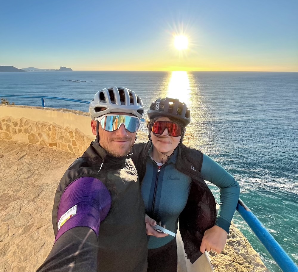 Maják Far de l'Albir pri Altei - cyklistická trasa Costa Blanca