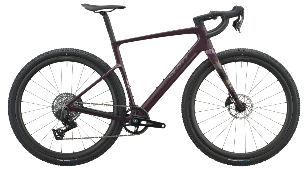 Scott Addict Gravel 30 Mulberry Purple 2027 - gravel bicykel