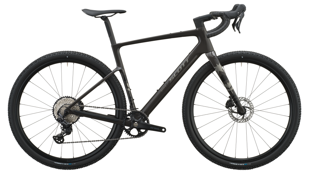 Scott Addict Gravel 40 Carbon Black 2027 - gravel bicykel