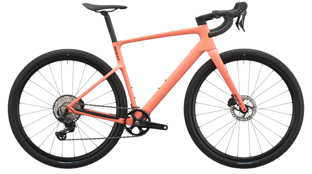 Scott Addict Gravel 40 Peach Pink 2027 - gravel bicykel