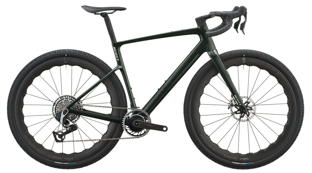 Scott Addict Gravel Premium Watery Green 2027 - gravel bicykel