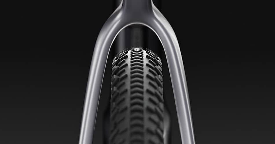 Scott Addict Gravel 2027 - priechodnosť pre gravel plášte do 57 mm