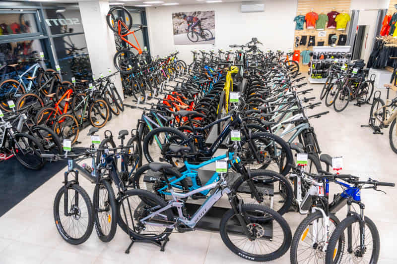 Predajňa bicyklov a elektrobicyklov Cykloshop v Bratislave