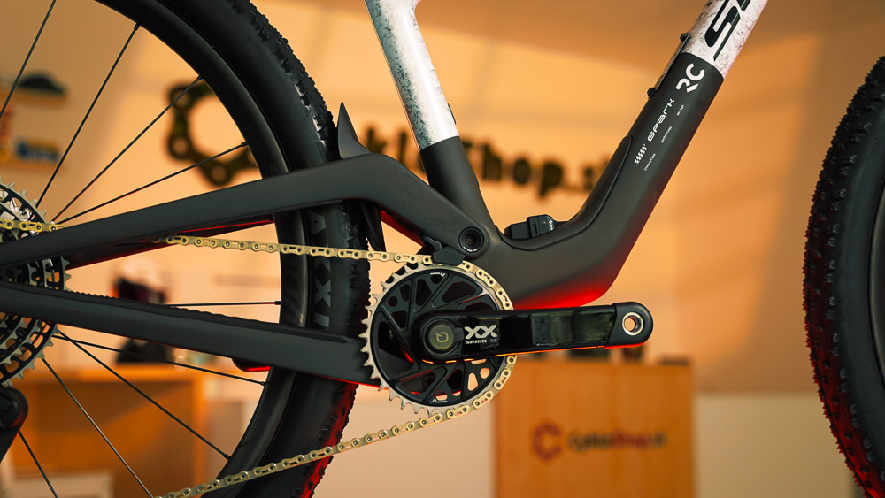 Scott Spark RC World Cup Evo 2027 - SRAM XX kľuky s integrovaným wattmetrom