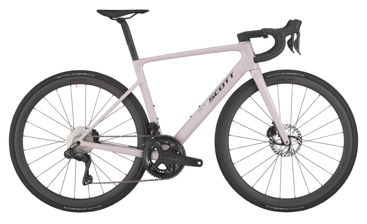 Cestný bicykel Scott Addict RC 20 Hushed Pink 2025