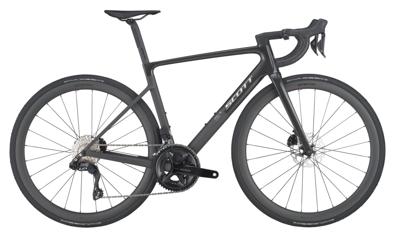 Cestný bicykel Scott Addict RC 30 Carbon Black 2025