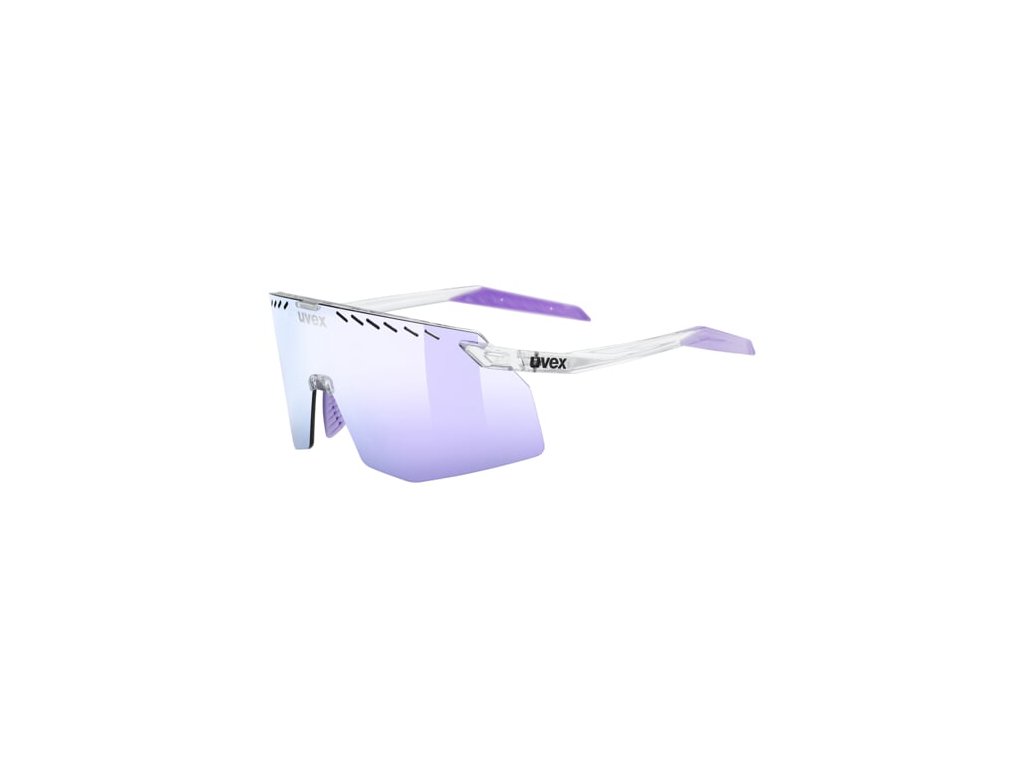 UVEX Pace Stage Clear/Mirror Pink | Cyklistické okuliare