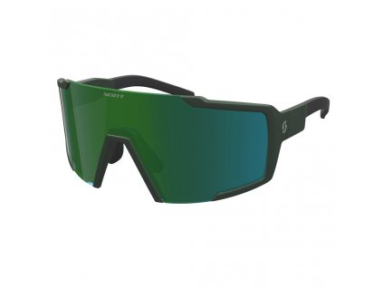 2753806312121 okuliare scott shield kaki green chrome cykloshop