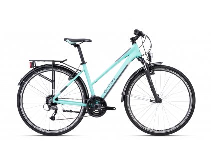 Krosový dámsky bicykel CTM BORA 1.0 tyrkys 2023 l Cykloshop