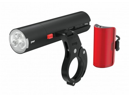 KNOG PWR Road 700lm, Mid Cobber Rear & PWR Mount Sada svetiel