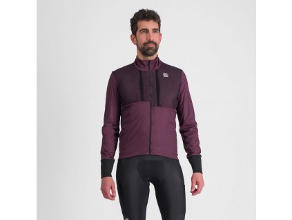 Sportful Supergiara zimná bunda huckleberry