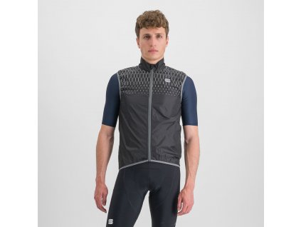 Sportful Reflex vesta reflexná čierna