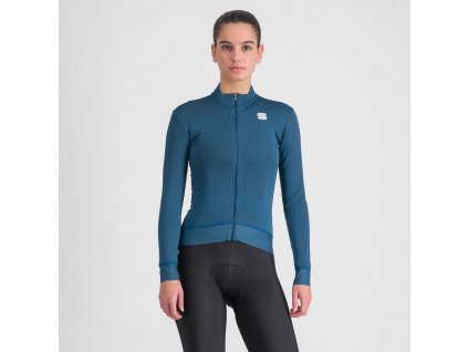 Sportful Monocrom Thermal dámsky dlhý dres modrý