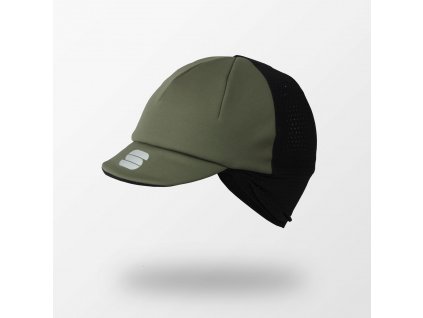 Sportful Helmet Liner zimná čiapka kaki/čierna