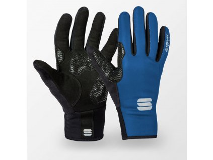 Sportful WindStopper Essential 2 dámske zimné rukavice blue denim black