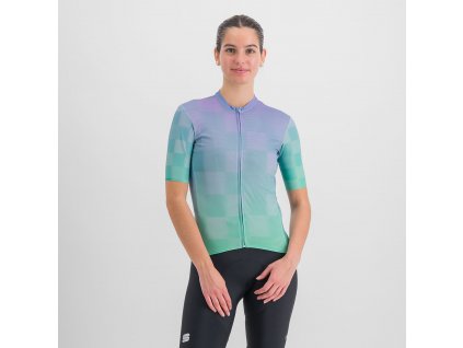 Sportful Rocket dámsky dres chalk violet jade cream