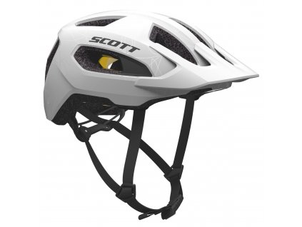 40398401960 prilba na bicykel scott supra plus white matt cykloshop