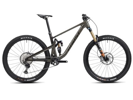 Ghost Riot Am Cf 160/140 Full Party Grey/Brown 2025 | Celoodpružený horský bicykel