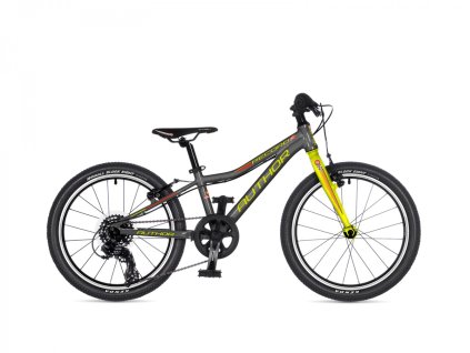 Author Record 20" Šedá/Limetka 2025 | Detský bicykel