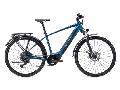 CTM Senze GX Man Matná Hlbokomodrá/Sivohnedá 2025 | Krosový pánsky elektrobicykel