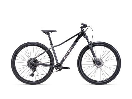 Horský bicykel dámsky CTM Charisma 4.0 Matná Kovová Čierna/Lesklá Čierna 2025
