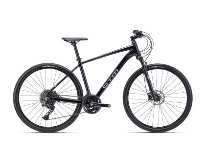 Trekingový bicykel CTM Stark 3.0 Tmavomodrá Perleť/Strieborná 2025