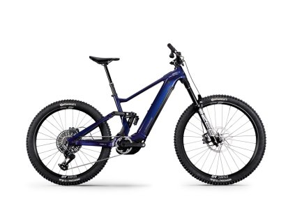 Lapierre Overvolt Am 10.8 Hexagonal Blue 2025 | Celoodpružený horský elektrobike - elektrobicykel