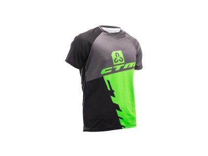 Dres CTM 2017 Enduro Line Čierna/Zelená