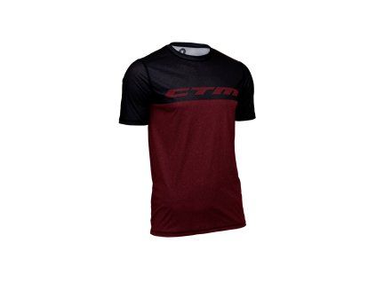 Tričko CTM 2017 Tech Tee Tehlová/Šedá (Veľkosť S)