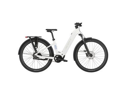 Scott Sub 10 Belt Wave Bianco White 2025 | Trekingový elektrobicykel