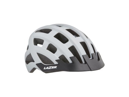 Prilba Lazer Compact Dlx Matná Biela