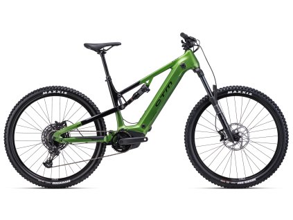 celoodpruzeny elektrobicykel ctm zynk xpert cierna zelena perlet 2025