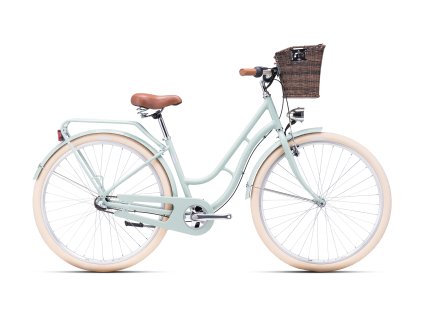 Mestský bicykel CTM Summer 28 Šalviová/Strieborná 2025