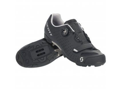 Tretry Scott Mtb Comp Boa Matt Black/Silver (Veľkosť 48)