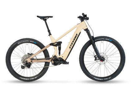 Stevens E-Inception Am 7.7.2 Act Sandstone 2026 | Celoodpružený horský elektrobike