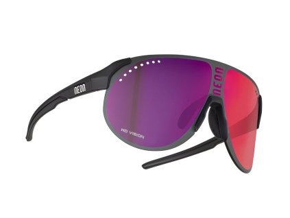 Okuliare NEON TITAN, BLACK MATT, sklá HD VISION CAT 3