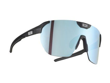 Okuliare NEON CORE, BLACK MATT/MIRROR SUPER WHITE CAT 3
