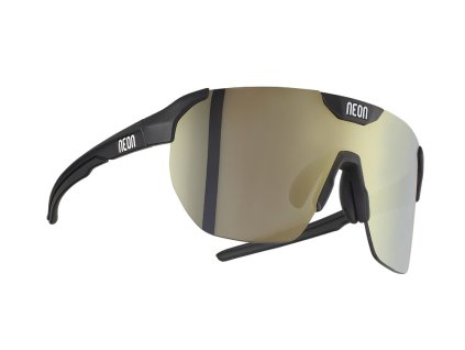 Okuliare NEON CORE, BLACK MATT/MIRROR BRONZE CAT 3