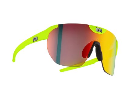 Okuliare NEON CORE, YELLOW FLUO/MIRROR RED CAT 3