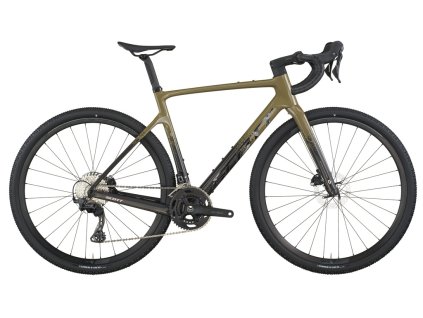 4253678332 scott addict gravel 40 kaki green carbon black 2026 gravel bicykel