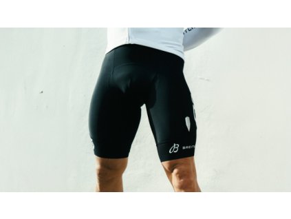 Q36.5 Gregarius Pro Cycling Team Kraťasy s trakmi, čierne (Veľkosť XL)