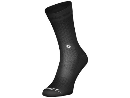 Scott Performance Crew Black/White | Ponožky