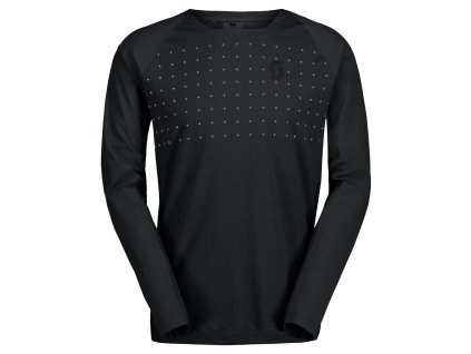 Scott Trail Vertic Pro Black | Pánske tričko s dlhým rukávom