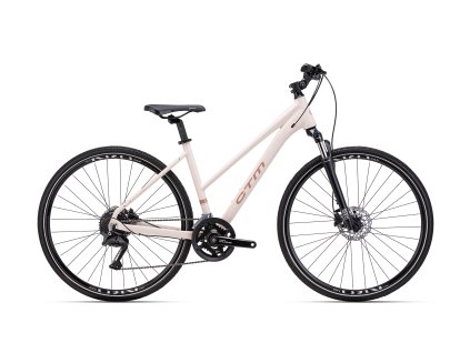Dámsky trekingový bicykel CTM Bora 1.0 Matná Béžová 2026