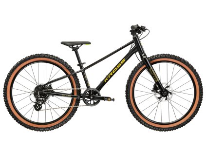 kross liftie 24 x cierna 2026 detsky bicykel