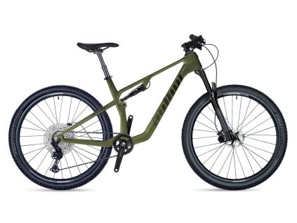Author A-Ray 1.0 Matná Emerald Zelená 2026 | Celoodpružený horský bicykel