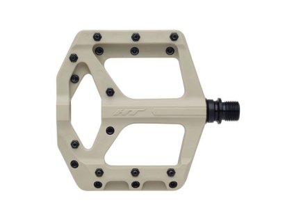 HT Components Supreme-C | Horské platformové pedále (Farba Červená)