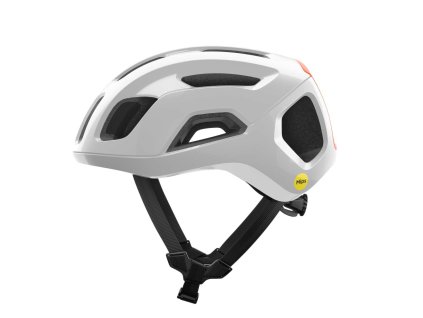 Prilba POC Ventral Air MIPS - Hydrogen White/Fluorescent Orange (Veľkosť (cm) 50-56 (S))